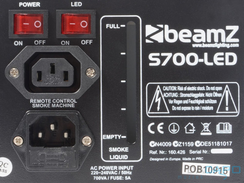 S700-LED Vlam effect