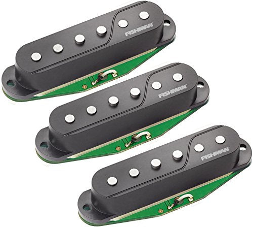 Fluence Single Coil Strat set zwart