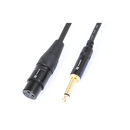 Converter XLR Female - 6,3M Jack Male