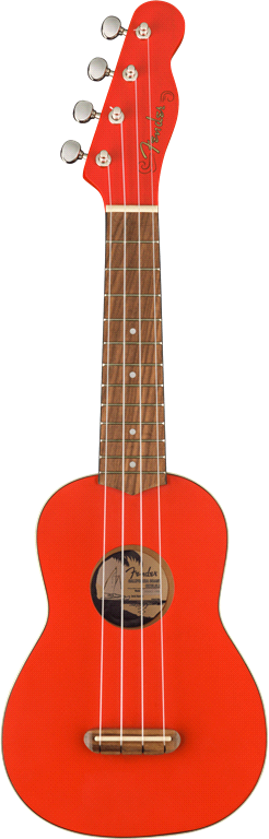 FSR VENICE SOPRANO UKULELE, FIESTA RED