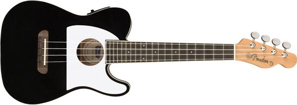 Fullerton Tele® Concert Uke, Black