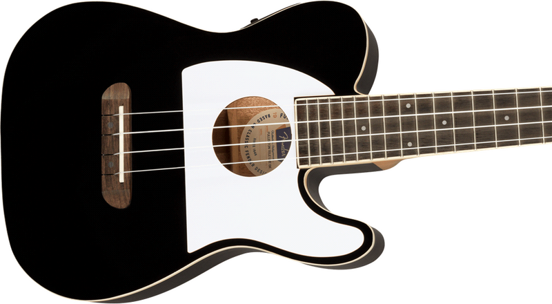 Fullerton Tele® Concert Uke, Black