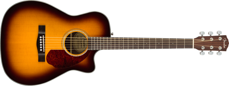 CC-140SCE Concert, Walnut Fingerboard, Sunburst w/case