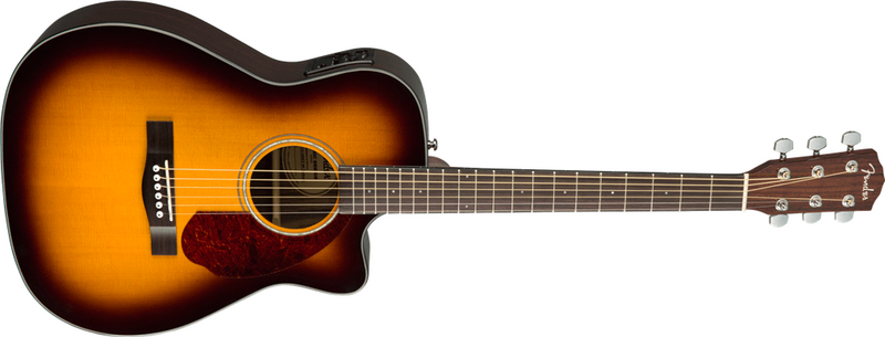 CC-140SCE Concert, Walnut Fingerboard, Sunburst w/case