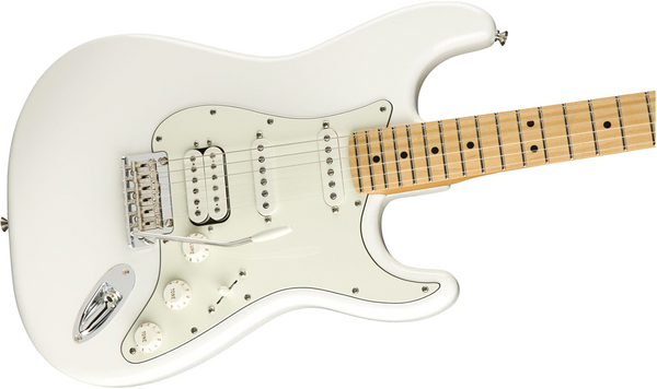 Player Stratocaster HSS, Maple Fingerboard, Polar White