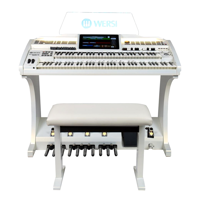 SONIC OAX-600 Parelmoer WHITE / Zwart Hooglans