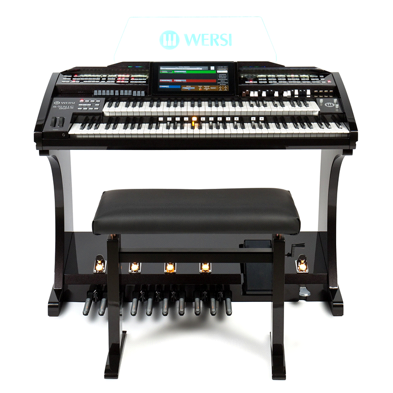 SONIC OAX-800 LS Parelmoer WHITE/Zwart Hoogglans