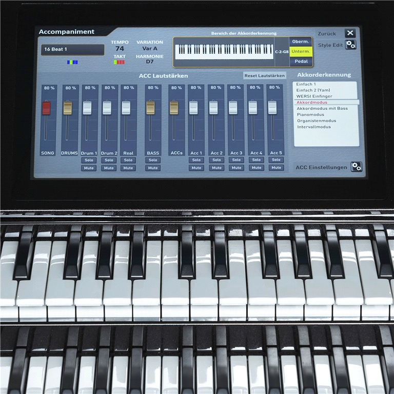 SONIC OAX-800 LS Parelmoer WHITE/Zwart Hoogglans