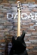 J-Standard Mighty Jazz, DE, 5 snaren Open Pure Blue + Gigbag